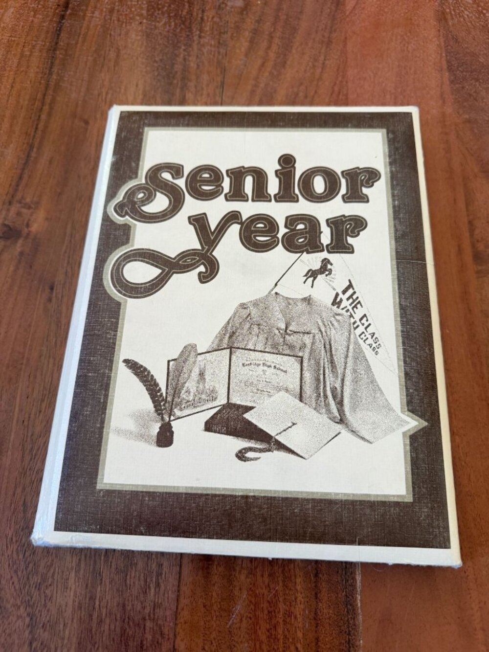 1983 Eastridge High School Senior Memory Book Scrapbook Las Vegas NV Autographed